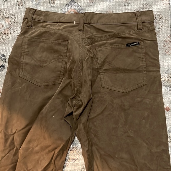 2/$20 Vintage suede beige brown pants Energie - Picture 12 of 13